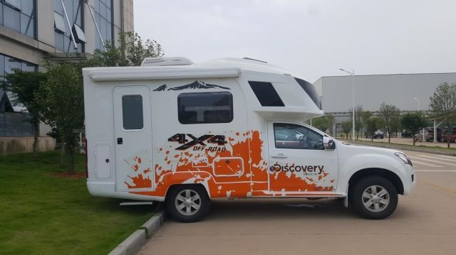 最新款五十铃皮卡房车，自信成就梦想之旅的变迁