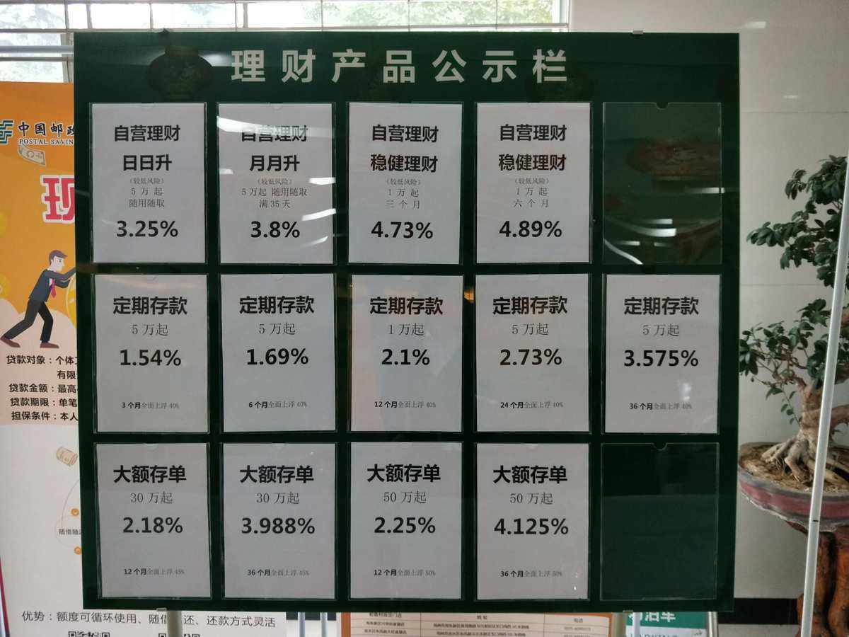 邮政银行最新理财产品详解与论述