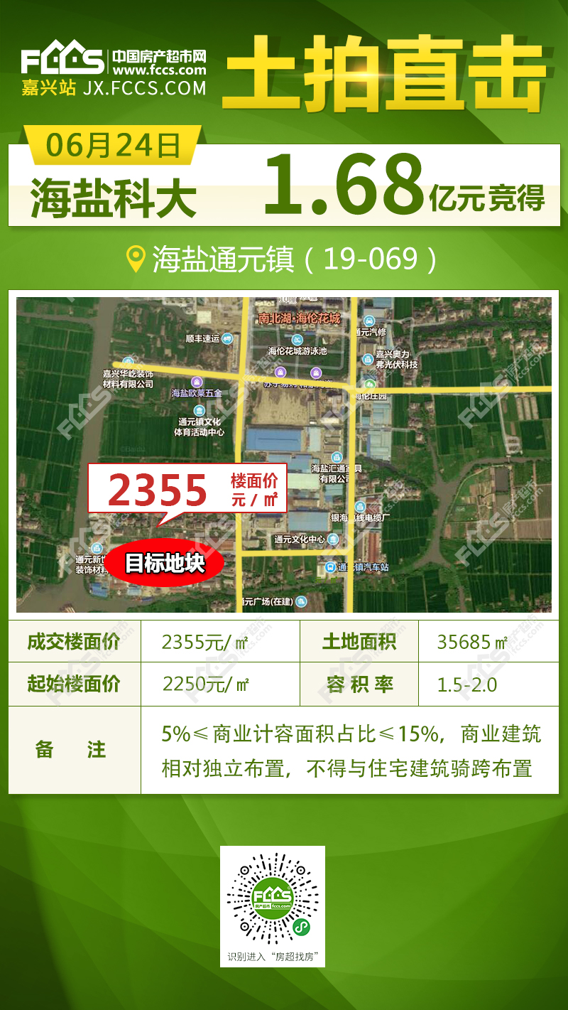 海盐土地拍卖最新动态更新